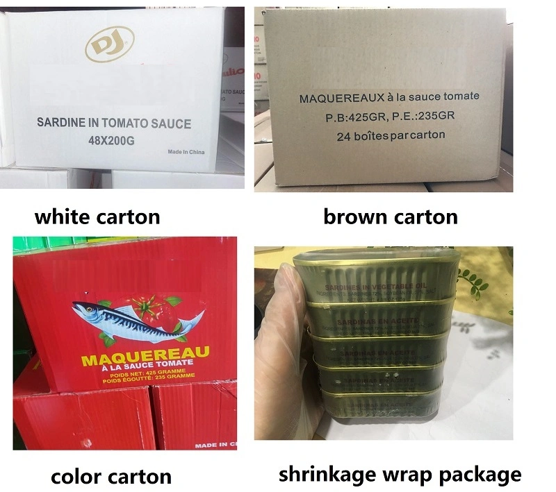 Best Quality Canned Sardine in Oil Canned Fish From China Factory